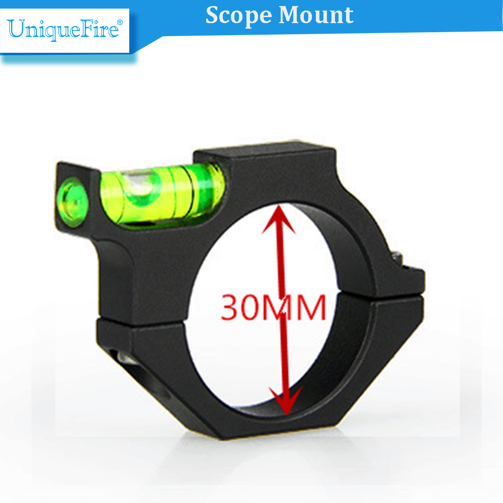 UniqueFire  Scope Bubble Spirit Level 30mm Mount Rings Gradienter ACD Adapter Ring For Long Range Shooting Hunting